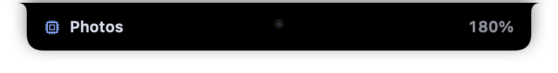 Busy App in the notch